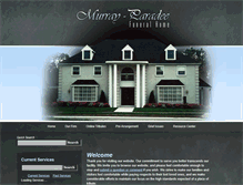 Tablet Screenshot of cherryhillfuneralhome.com